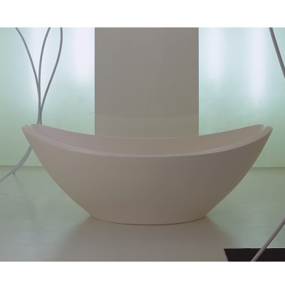 Rapsel Lavasca Badewanne 200 cm Titanharz mattweiß