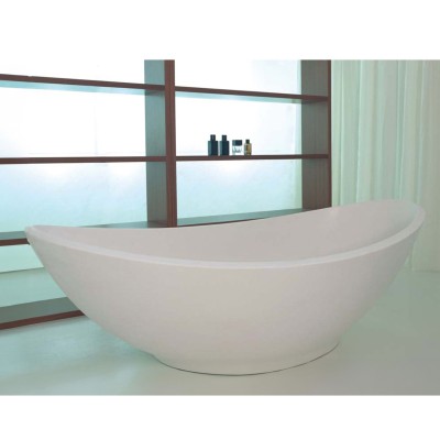 Rapsel Lavasca Badewanne 200 cm Titanharz mattweiß