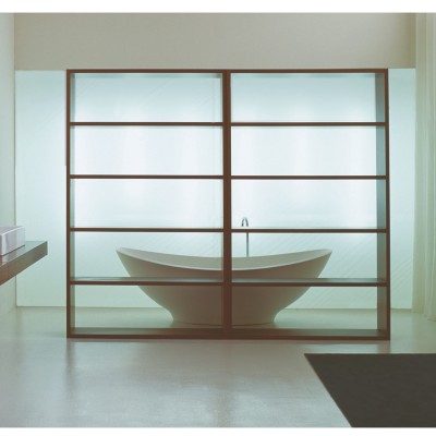 Rapsel Lavasca Badewanne 200 cm Titanharz mattweiß