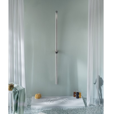 Douche Rapsel Cobra avec mitigeur mural en acier inoxydable