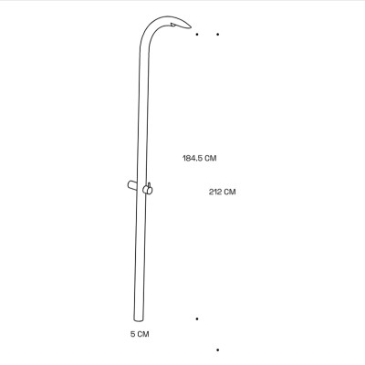 Ducha Rapsel Cobra con mezclador de pared de acero inoxidable
