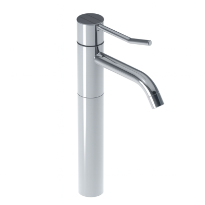 Vola HV1L+170/150 Tall single-lever basin mixer tap with long lever