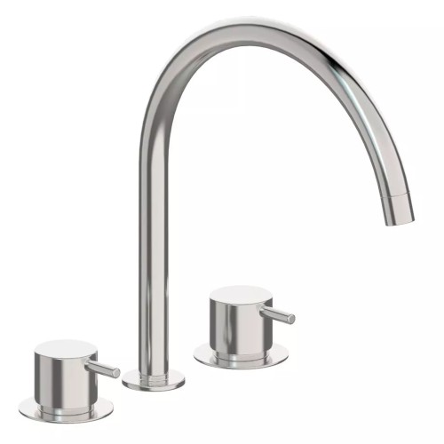 Vola KV15 3-hole kitchen tap