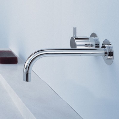 Vola 121 Wall-mounted built-in mixer tap - washbasin