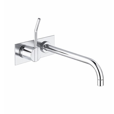 Vola 122L Wall-mounted built-in mixer tap - washbasin