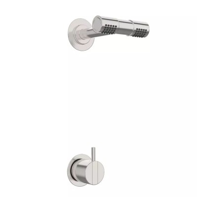 Vola 2281D built-in mixer + double shower head