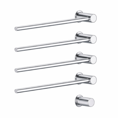 Sèche-serviettes électrique Vola T39EL/4 avec 4 barres intégrées