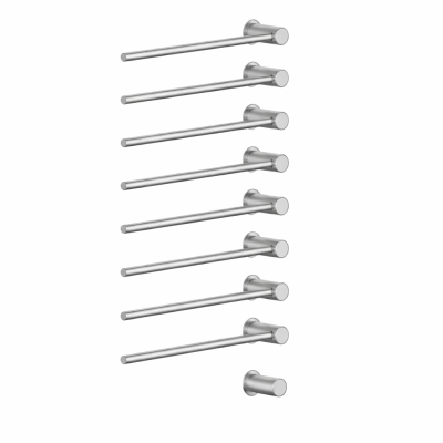 Sèche-serviettes électrique Vola T39EL/9 avec 9 barres intégrées