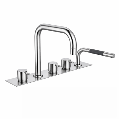 Bateria wannowa Vola BK11 z prysznicem ręcznym