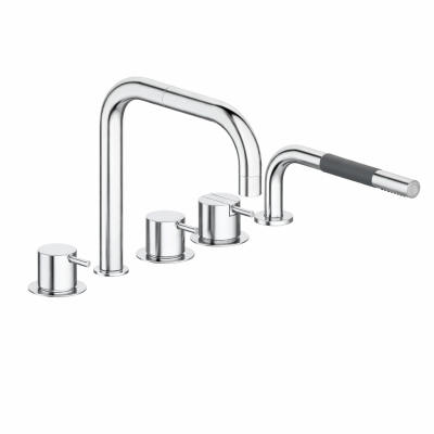 Vola SC11 Badewannenarmatur mit Duschkopf