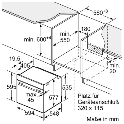 Piekarnik pirolityczny do zabudowy Siemens hb978gnm1 iQ700 60cm, matowy czarny SL