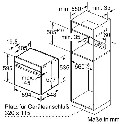 Piekarnik pirolityczny do zabudowy Siemens hb978gnm1 iQ700 60cm, matowy czarny SL