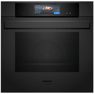 Piekarnik pirolityczny do zabudowy Siemens hb978gnm1 iQ700 60cm, matowy czarny SL