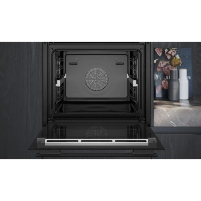 Four vapeur encastrable Siemens HS936GCB1 iQ700 60 cm noir SL