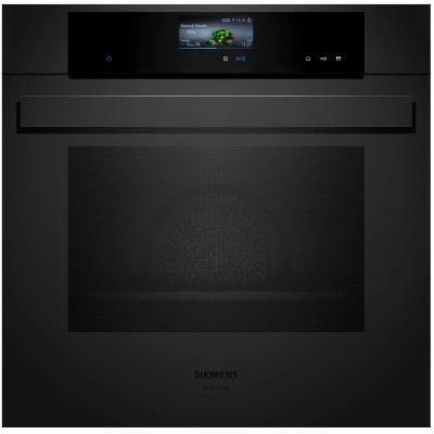 Siemens hs936gcm1 iQ700 built-in steam oven 60cm matt black SL