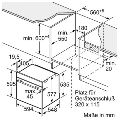 Piekarnik parowy do zabudowy Siemens hs938gdm1 iQ700 60