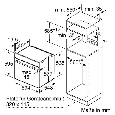Siemens HS938GDM1 iQ700 Einbau-Dampfgarer 60