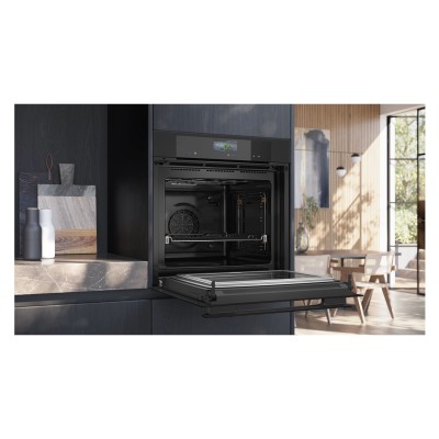 Siemens hm976gmm1 iQ700 built-in 60cm matt black SL combination microwave oven