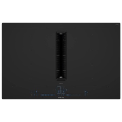 Siemens EX80BNX68E iQ700 Induktionskochfeld mit Dunstabzugshaube 80 cm schwarz SL