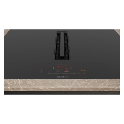 Siemens ED707HGA6 iQ500 Induktionskochfeld mit integrierter Dunstabzugshaube 70 cm schwarz SL