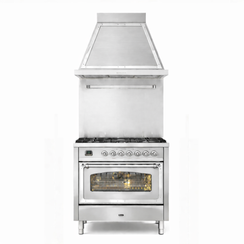 Cocina de gas Ilve p09n-ss...