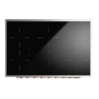 Ilve p09n-mg induction hob + 90cm hood, graphite