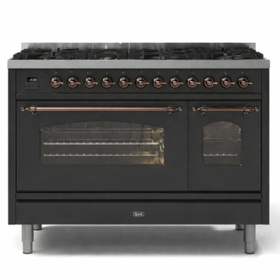 Ilve p12n-mg 120cm grafitowa kuchenka gazowa blatowa