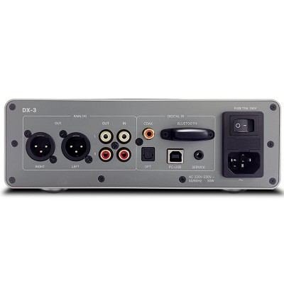 Convertisseur numérique-analogique et amplificateur pour casque Rotel DX-3 argent