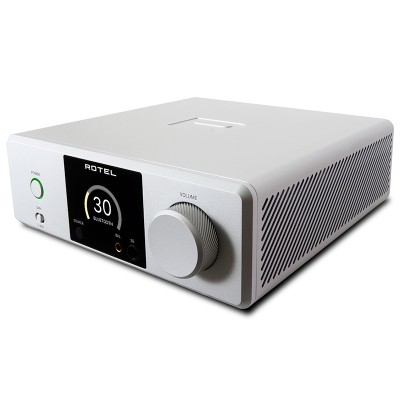Convertisseur numérique-analogique et amplificateur pour casque Rotel DX-3 argent