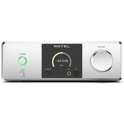 Convertisseur numérique-analogique et amplificateur pour casque Rotel DX-3 argent
