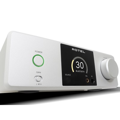 Convertisseur numérique-analogique et amplificateur pour casque Rotel DX-3 argent