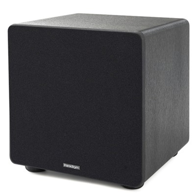Caisson de basses actif Paradigm Essentials Sub 10 avec suspension pneumatique, noir