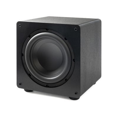 Subwoofer activo Paradigm Essentials Sub 10 con suspensión neumática negra