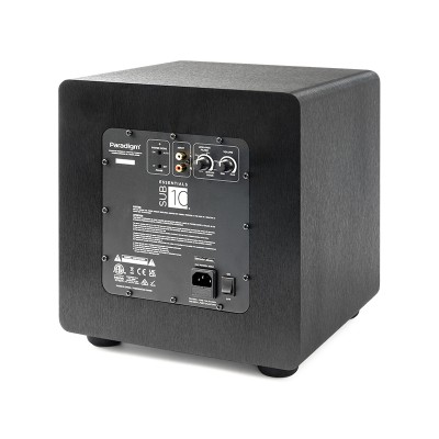 Paradigm Essentials Sub 10 Active Subwoofer in Air Suspension Black