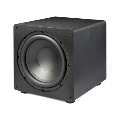 Subwoofer activo Paradigm Essentials Sub 12 con suspensión neumática negra