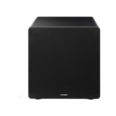 Subwoofer activo Paradigm Essentials Sub 12 con suspensión neumática negra