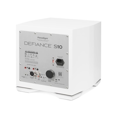 Paradigm Defiance S10 Kabelloser Aktiv-Subwoofer Weiß