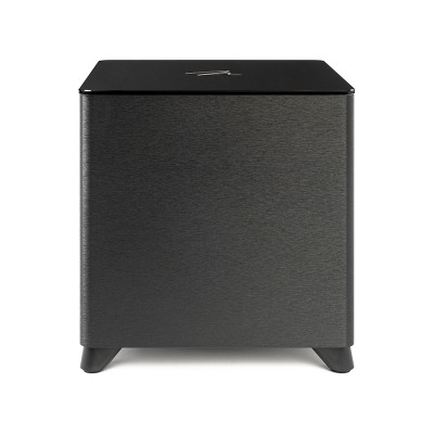 MartinLogan Dynamo Foundation 10 Aktiv-Subwoofer mit Luftfederung, Schwarz