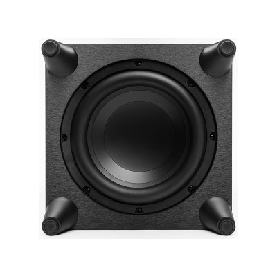 Caisson de basses actif MartinLogan Dynamo Foundation 10 avec suspension pneumatique noire
