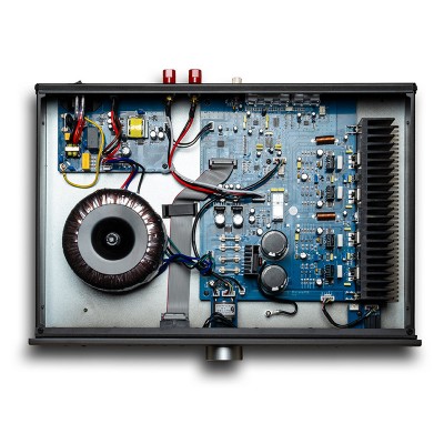 Wzmacniacz zintegrowany Musical Fidelity B1xi klasy A/B w kolorze czarnym