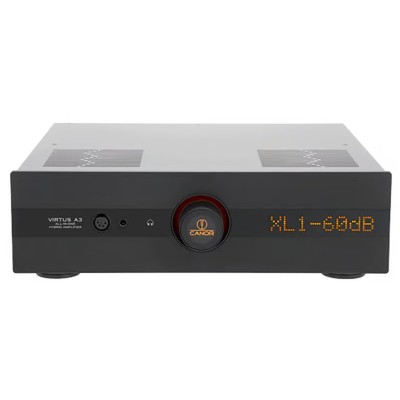Canor Virtus A3 Hybrid Stereo Integrated Amplifier Black