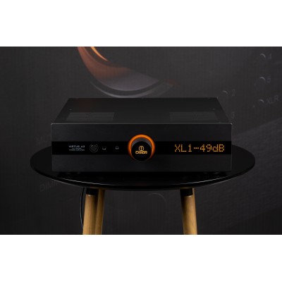 Canor Virtus A3 Hybrid Stereo Integrated Amplifier Black