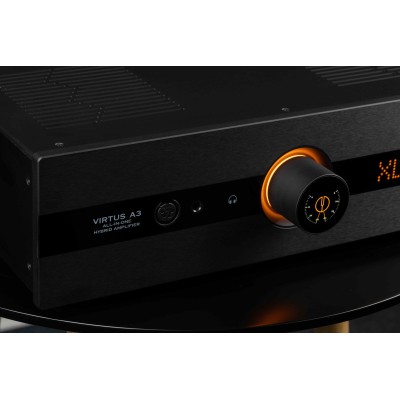 Canor Virtus A3 Hybrid Stereo Integrated Amplifier Black