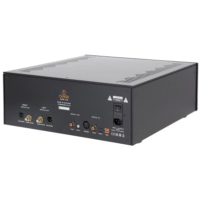 Odtwarzacz CD/DAC Canor Gaia C2 z lampowym przetwornikiem D/A, czarny