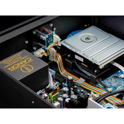 Odtwarzacz CD/DAC Canor Gaia C2 z lampowym przetwornikiem D/A, czarny