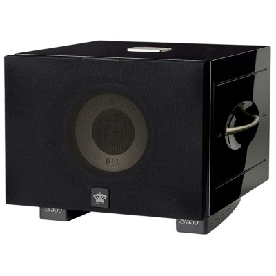 REL Acoustics S/550 Aktiv-Subwoofer Schwarz
