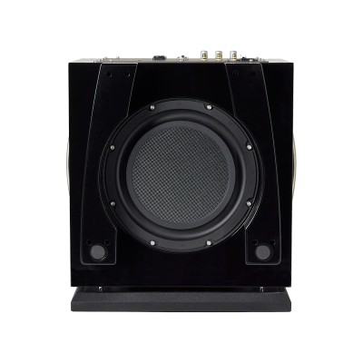 REL Acoustics S/550 Aktiv-Subwoofer Schwarz
