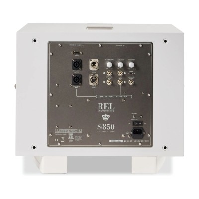 Caisson de basses amplifié REL Acoustics S/850 blanc