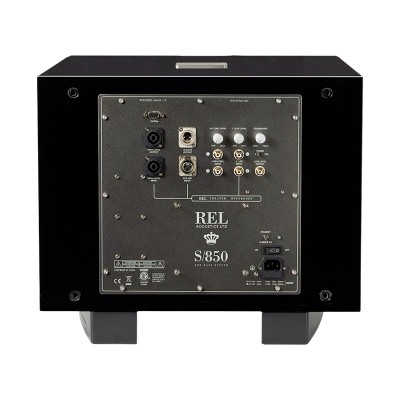 REL Acoustics S/850 Subwoofer amplificato nero