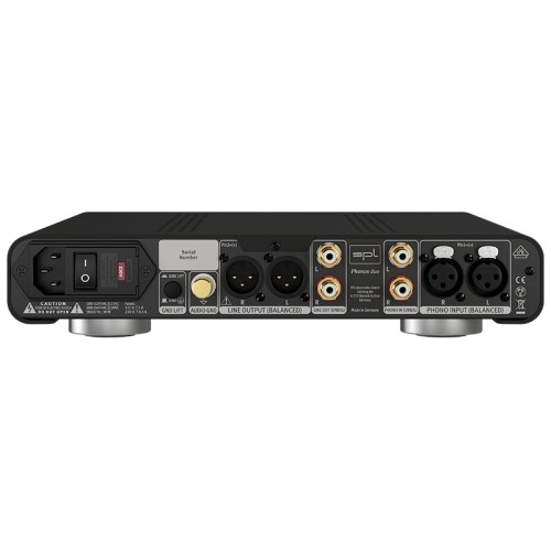 Phono Preamplificatore Per Giradischi – RCA Oro, Alimentatore Incluso, RIAA A Basso Rumore, Alloggiamento In Metallo